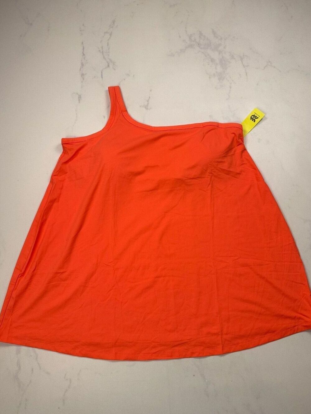 All In Motion Motion Tank Orange Modern Sporty - Womens 4X